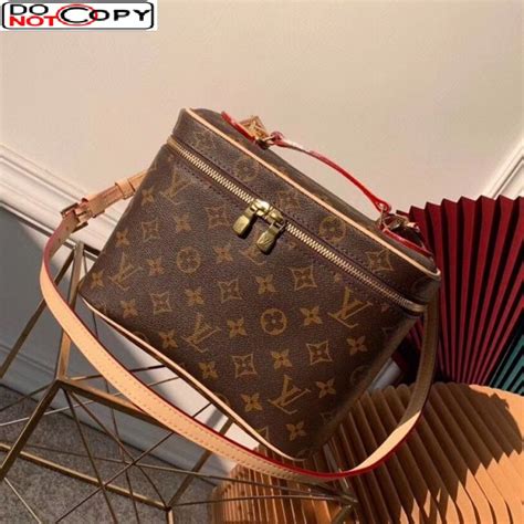 louis vuitton brown coated canvas mini bag|Nice BB Monogram Canvas .